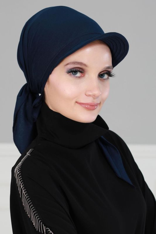Siperlikli Bandana,B-40 Lacivert - 4