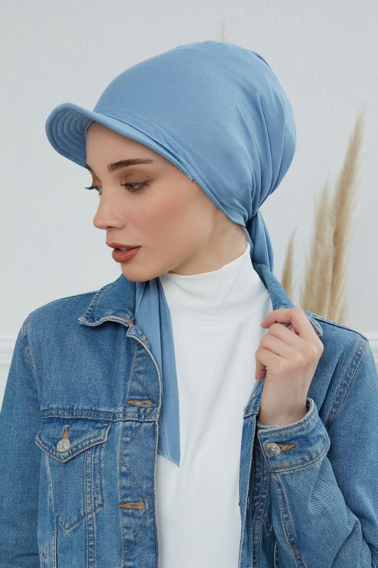 Siperlikli Bandana,B-40 Mavi - 3