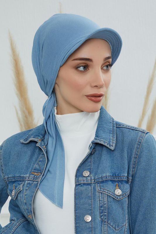 Siperlikli Bandana,B-40 Mavi - 4
