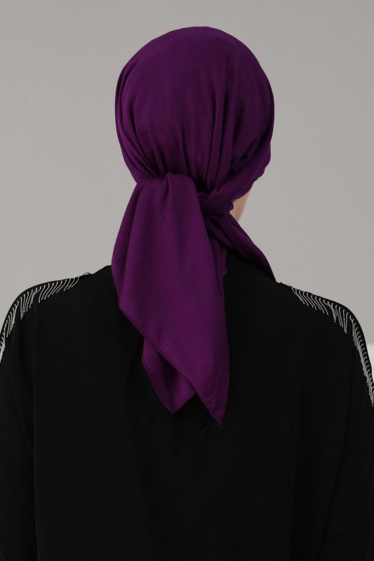 Siperlikli Bandana,B-40 Mor - 4