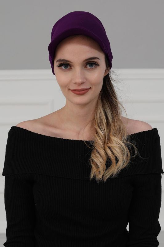 Siperlikli Bandana,B-40 Mor - 5