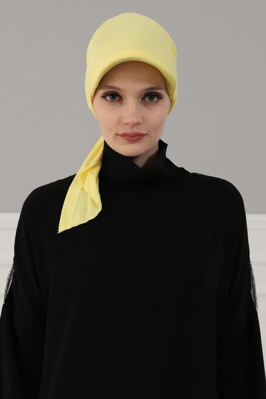 Siperlikli Bandana,B-40 Sarı - 1
