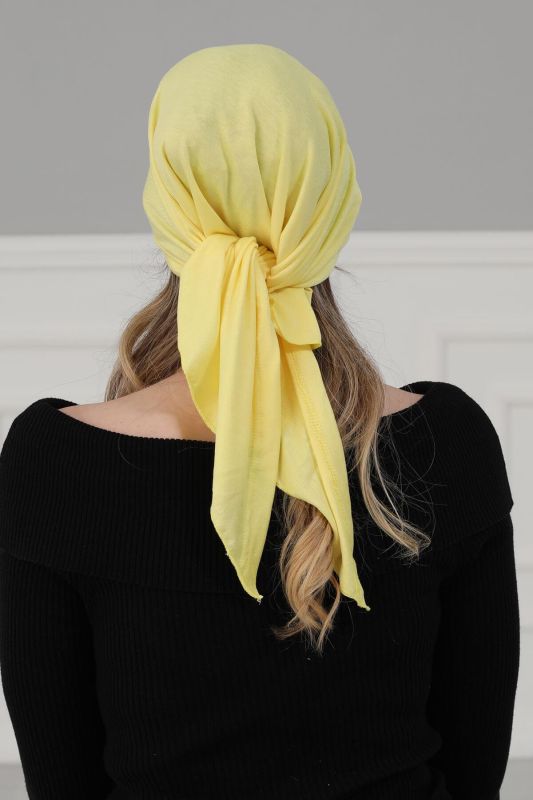 Siperlikli Bandana,B-40 Sarı - 7