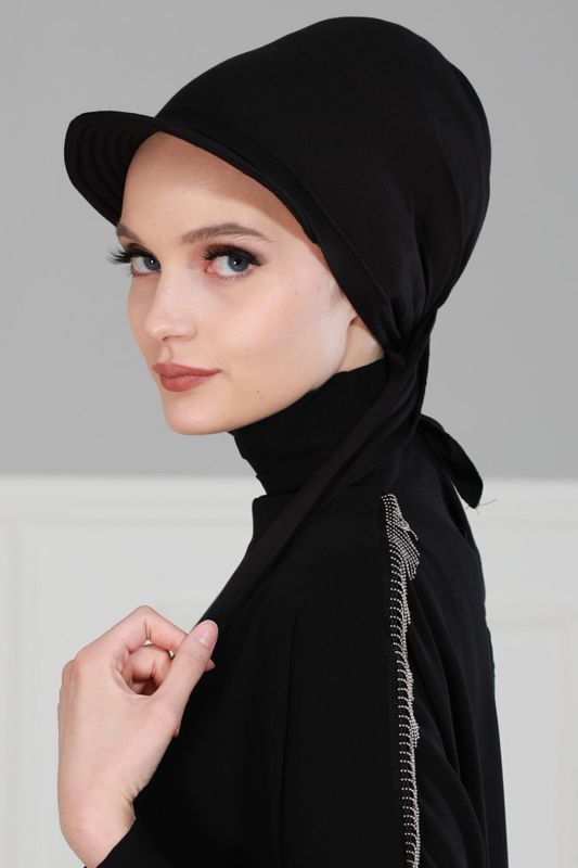 Siperlikli Bandana,B-40 Siyah - 1