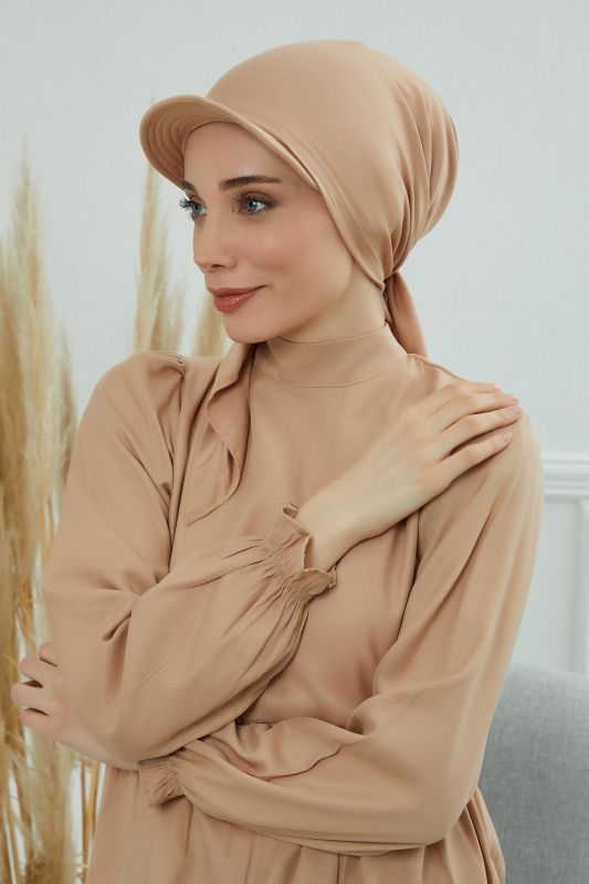 Siperlikli Bandana,B-40 Sütlü Kahve - 2