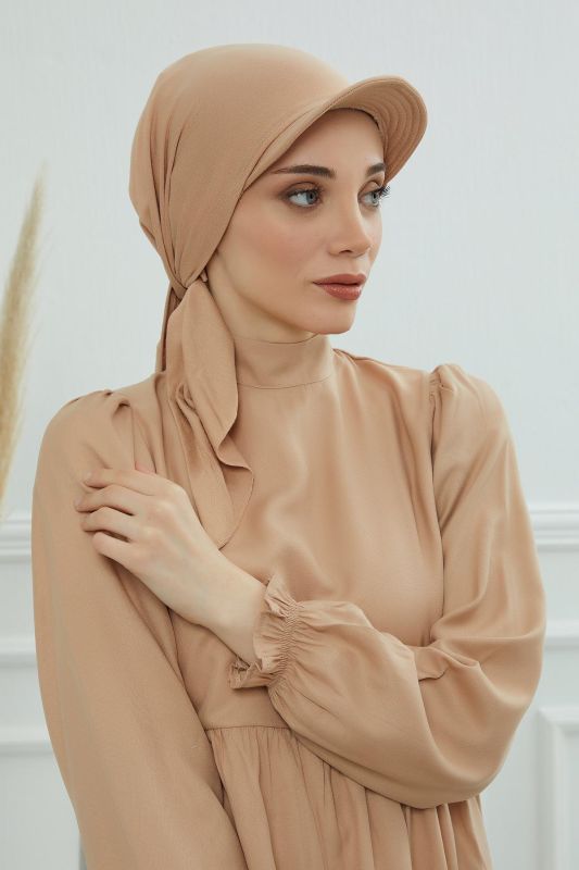 Siperlikli Bandana,B-40 Sütlü Kahve - 3
