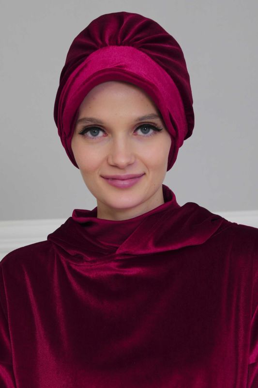 Siperlikli Kadife Bone,B-30K Vişne Çürüğü - 6