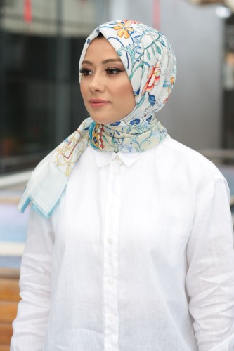 Moda Çizgi - Soft Pamuk Şal Çok Renkli SP-4006