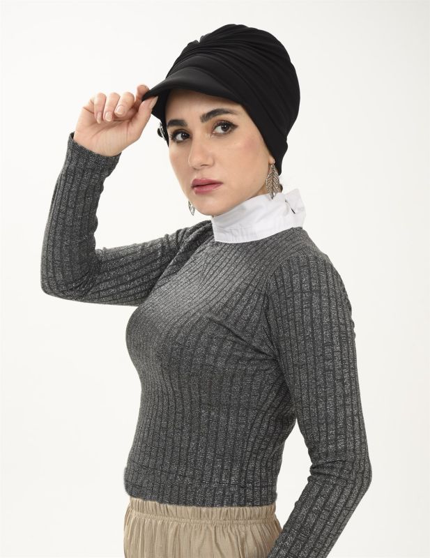 Spor Şapka Siyah - 5