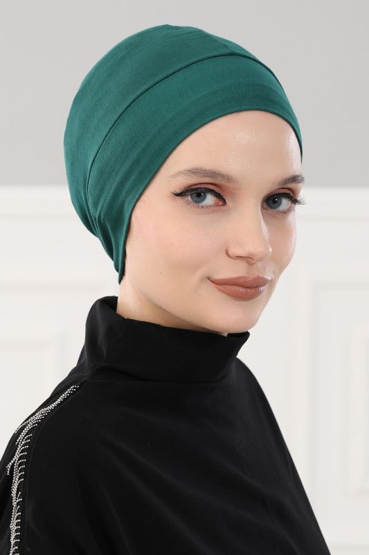 Takçık Penye Bone,B-37 Koyu Yeşil - 3