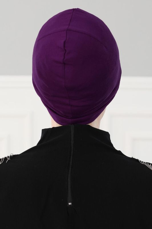 Tactical Combed Cotton Bonnet,B-37 Purple - 4