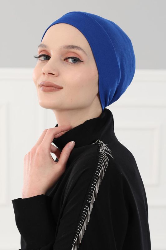 Takçık Penye Bone,B-37 Saks Mavisi - 5