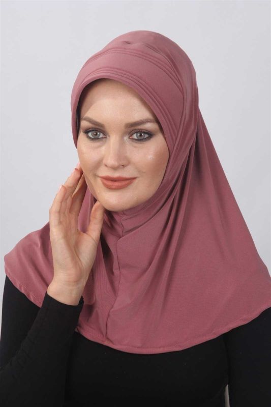 Takmatik Hazır Şal Gül Kurusu - 1