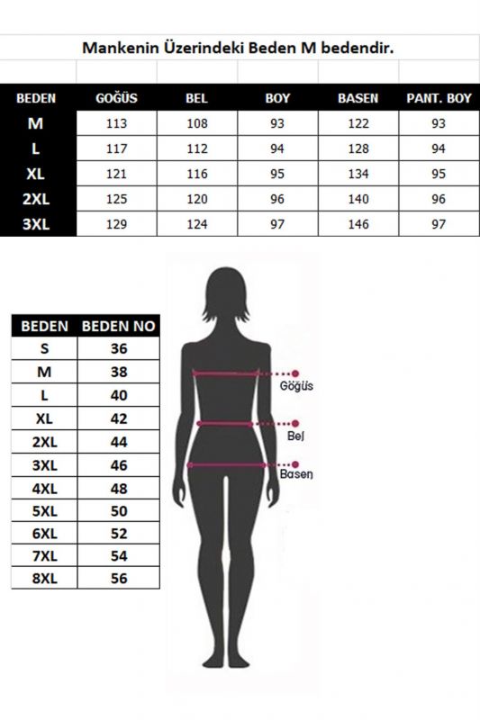 Moda Çizgi Tam Tesettür Çiçek Baskılı Mayo 31027 - 4