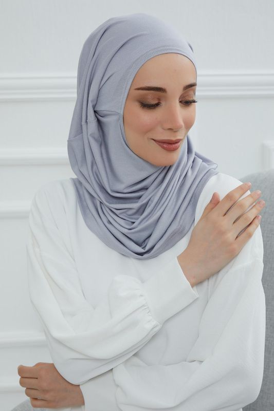 Tasarım Penye Bone,B-33 Gri 2 - 1