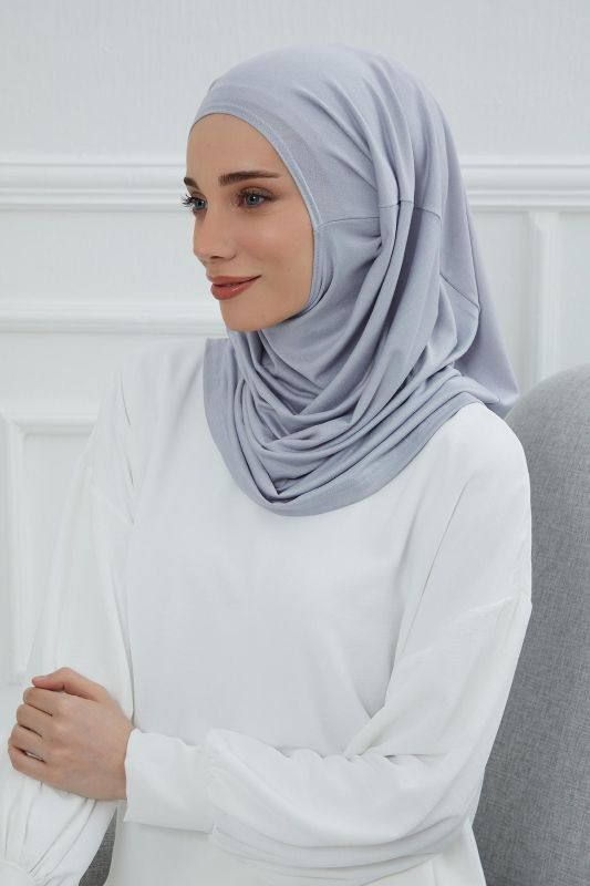 Tasarım Penye Bone,B-33 Gri 2 - 2