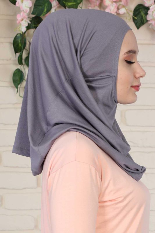 Tasarım Penye Bone,B-33 Gri - 2
