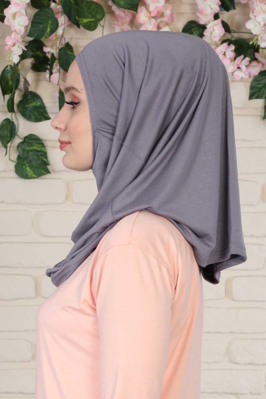 Tasarım Penye Bone,B-33 Gri - 3