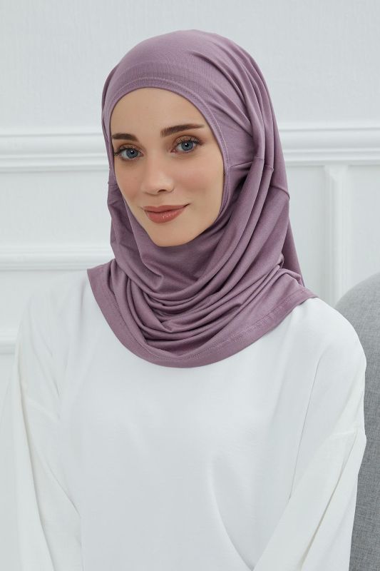 Tasarım Penye Bone,B-33 Lila - 1