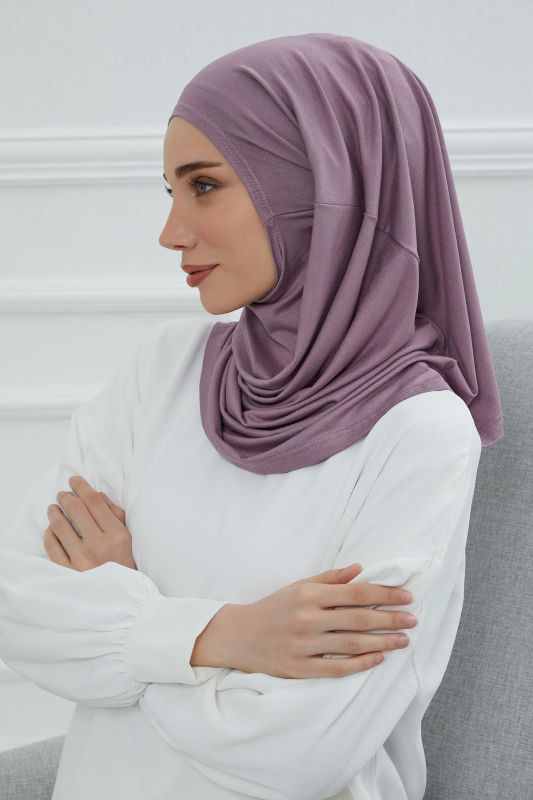 Tasarım Penye Bone,B-33 Lila - 2