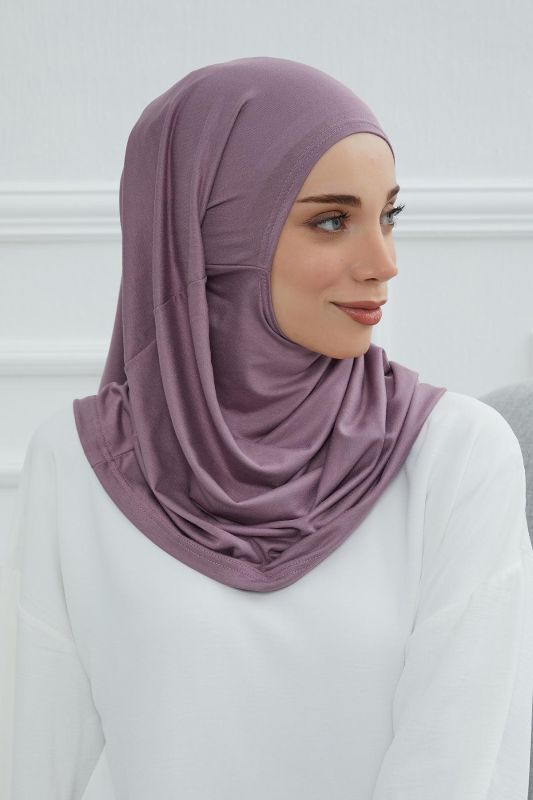Tasarım Penye Bone,B-33 Lila - 3