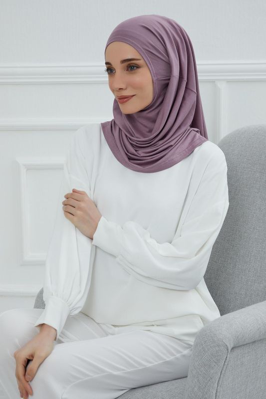 Tasarım Penye Bone,B-33 Lila - 4