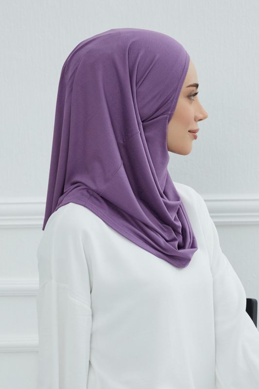 Tasarım Penye Bone,B-33 Mor 2 - 6