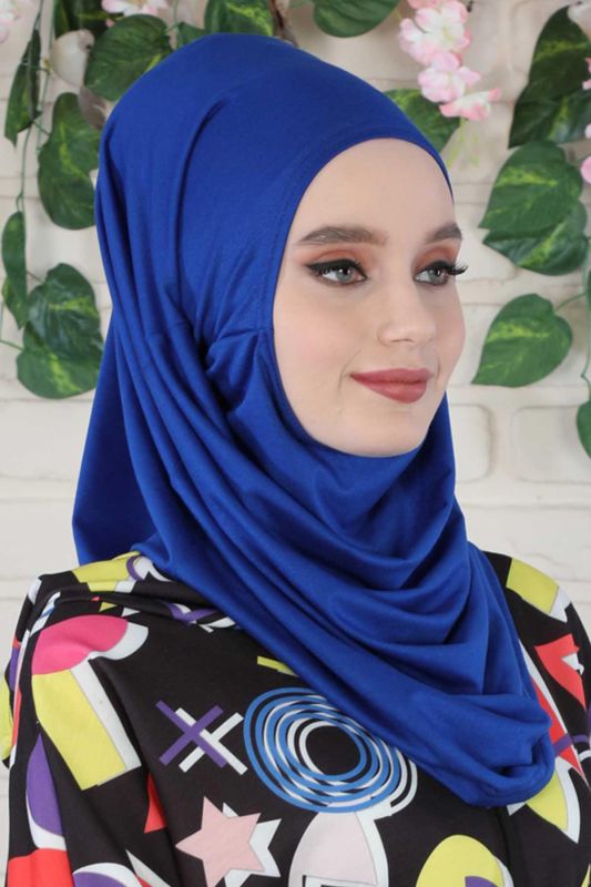 Tasarım Penye Bone,B-33 Saks Mavisi - 2
