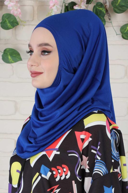 Tasarım Penye Bone,B-33 Saks Mavisi - 3