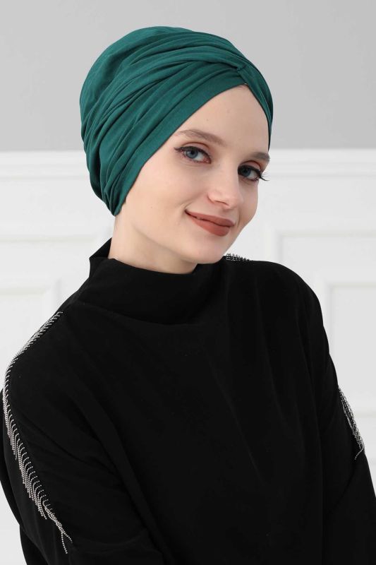 بونيه حجاب، B-9 أخضر داكن - 3