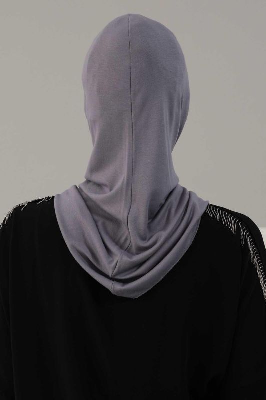 Hijab Underwear Bonnet, TB-1 Gray - 5