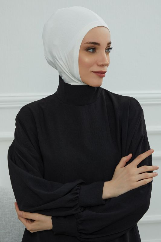 بونيه حجاب داخلي، كريمي TB-1 - 7