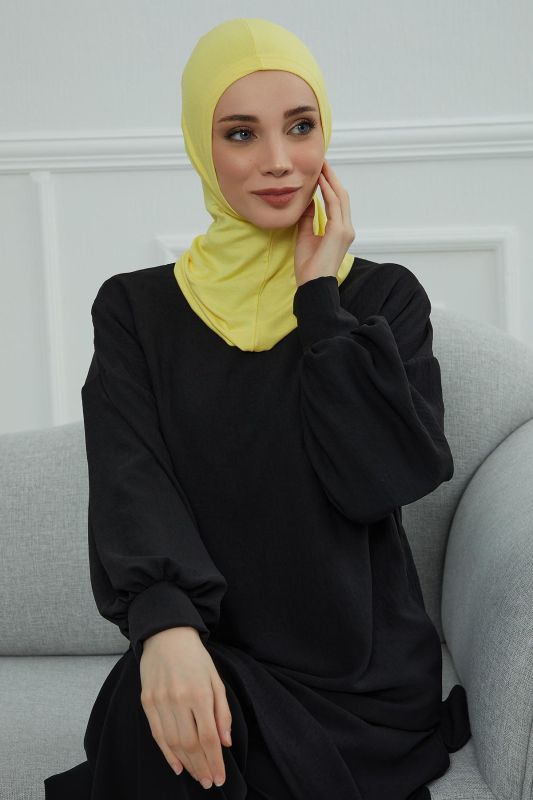 بونيه حجاب داخلي، TB-1 أصفر - 3
