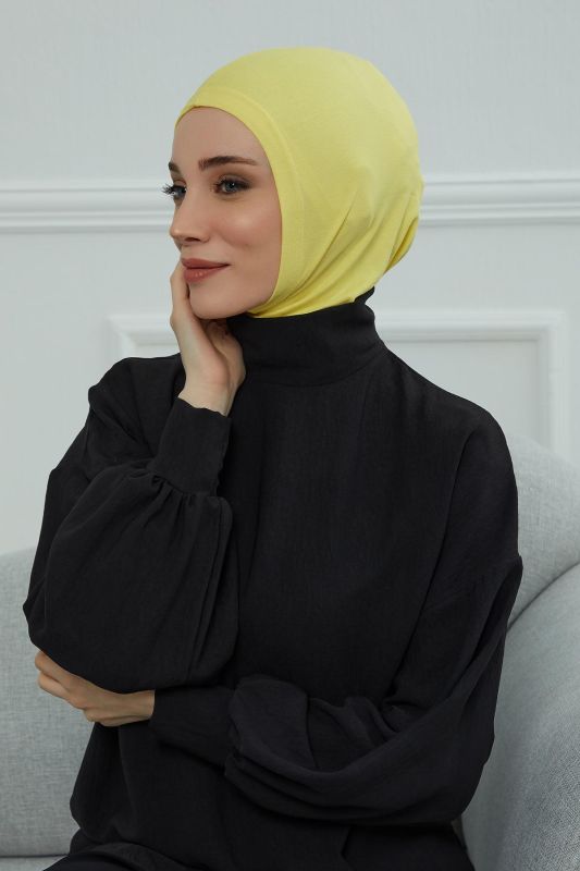 بونيه حجاب داخلي، TB-1 أصفر - 5