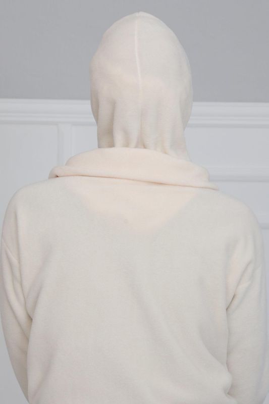 Tesettür Polar İç Bone,TB-1P Krem - 6