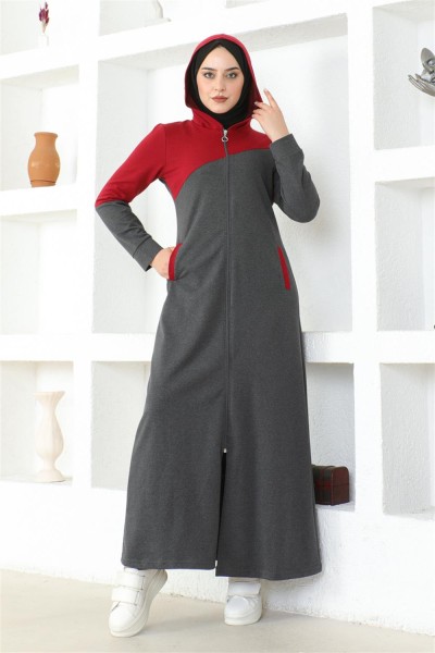 Tesettür Spor Ferace ANTRASİT - Thumbnail