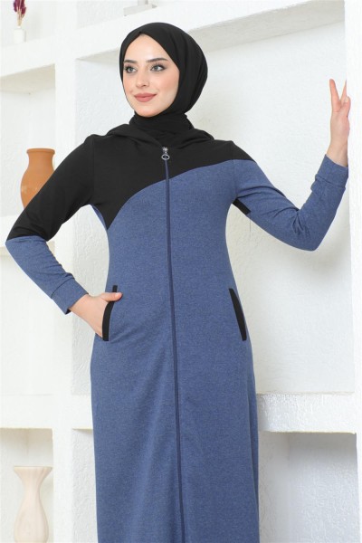 Tesettür Spor Ferace İNDİGO - Thumbnail