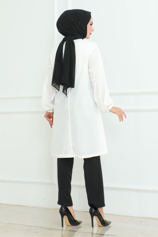 tunik beyaz 601 - 2