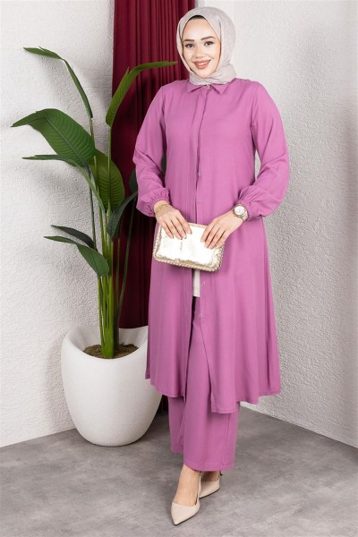 SGS - Uzun Tesettür Takım GÜL KURUSU