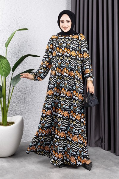 MYS - Vera A Pile Elbise BEBE MAVİSİ