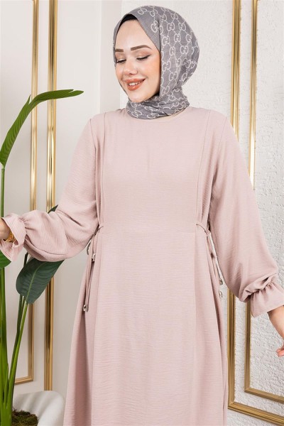 Yanları Bağcıklı Aerobin Takım VİZON - Thumbnail