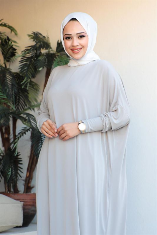 Yarasa Kol Salaş Elbise TAŞ - 4