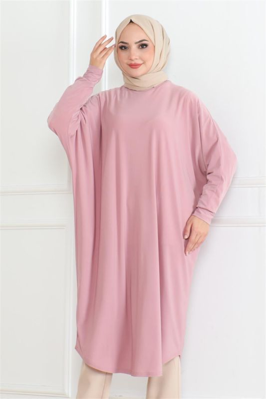 Yarasa Kol Salaş Tunik PUDRA - 4