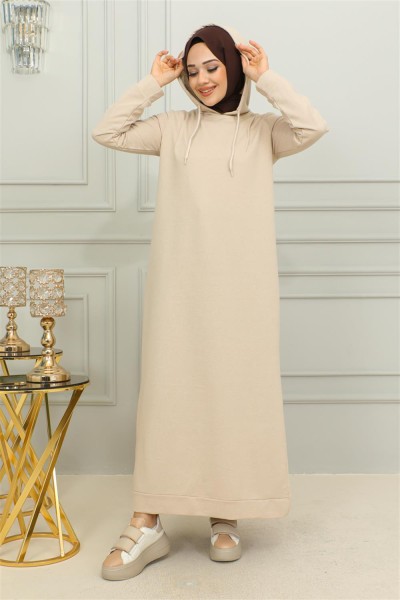 Yırtmaçlı Spor Elbise TAŞ - Thumbnail